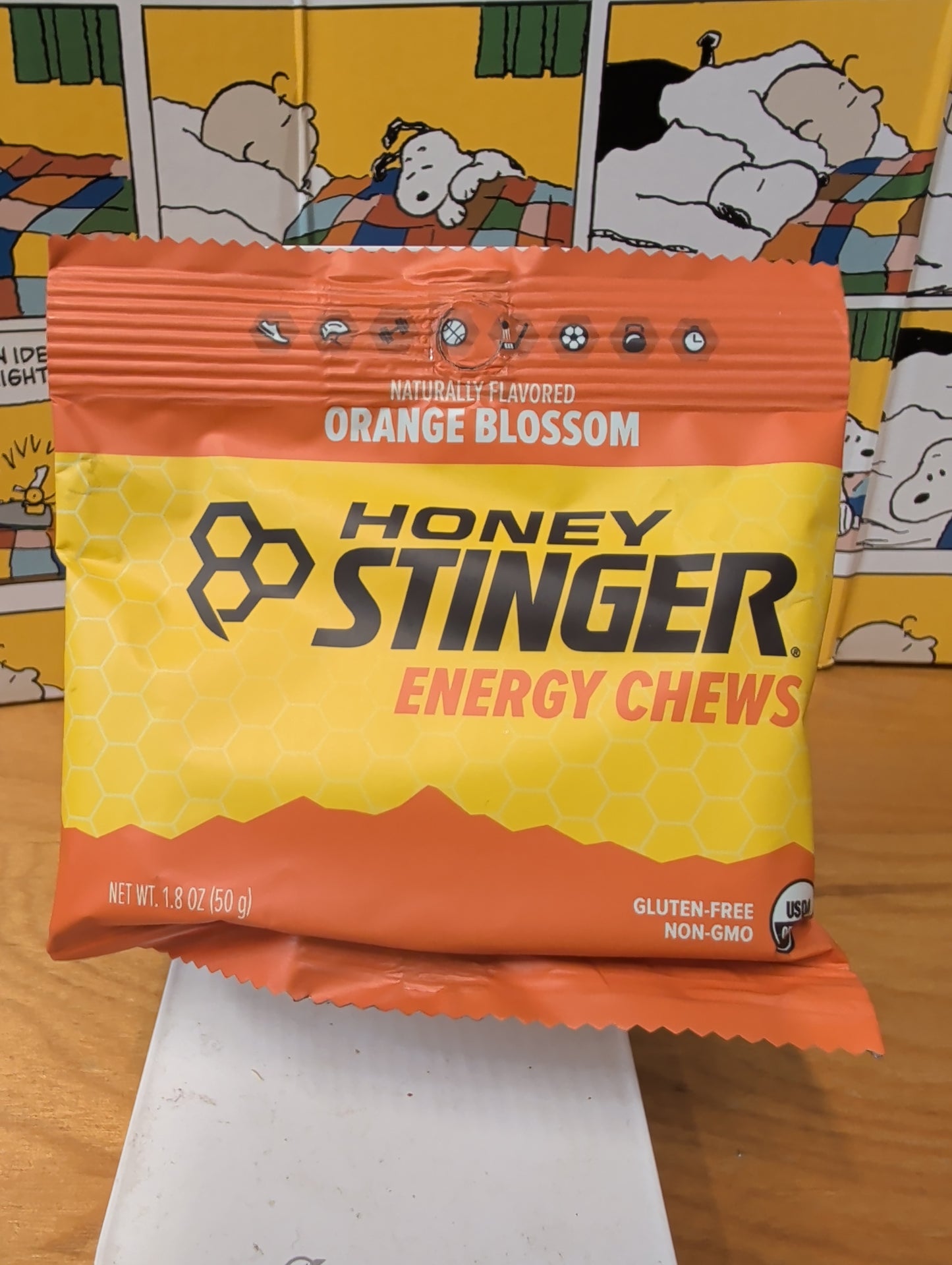 L&F Universal Goods - HONEY STINGER ENERGY CHEWS 50G ORANGE BLOSSOM 1 packet each