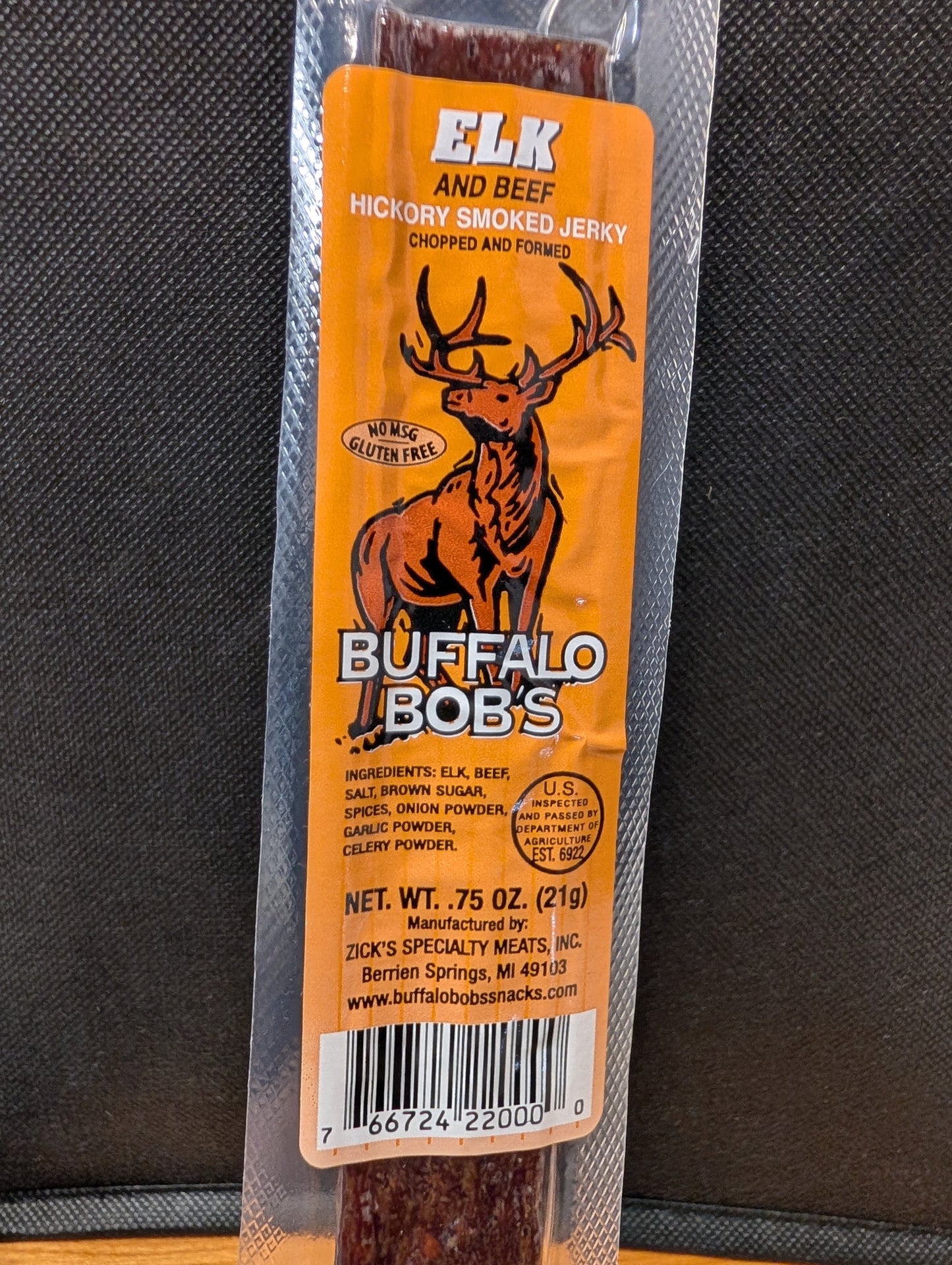 Buffalo Bob's, Elk hickory smoked bb