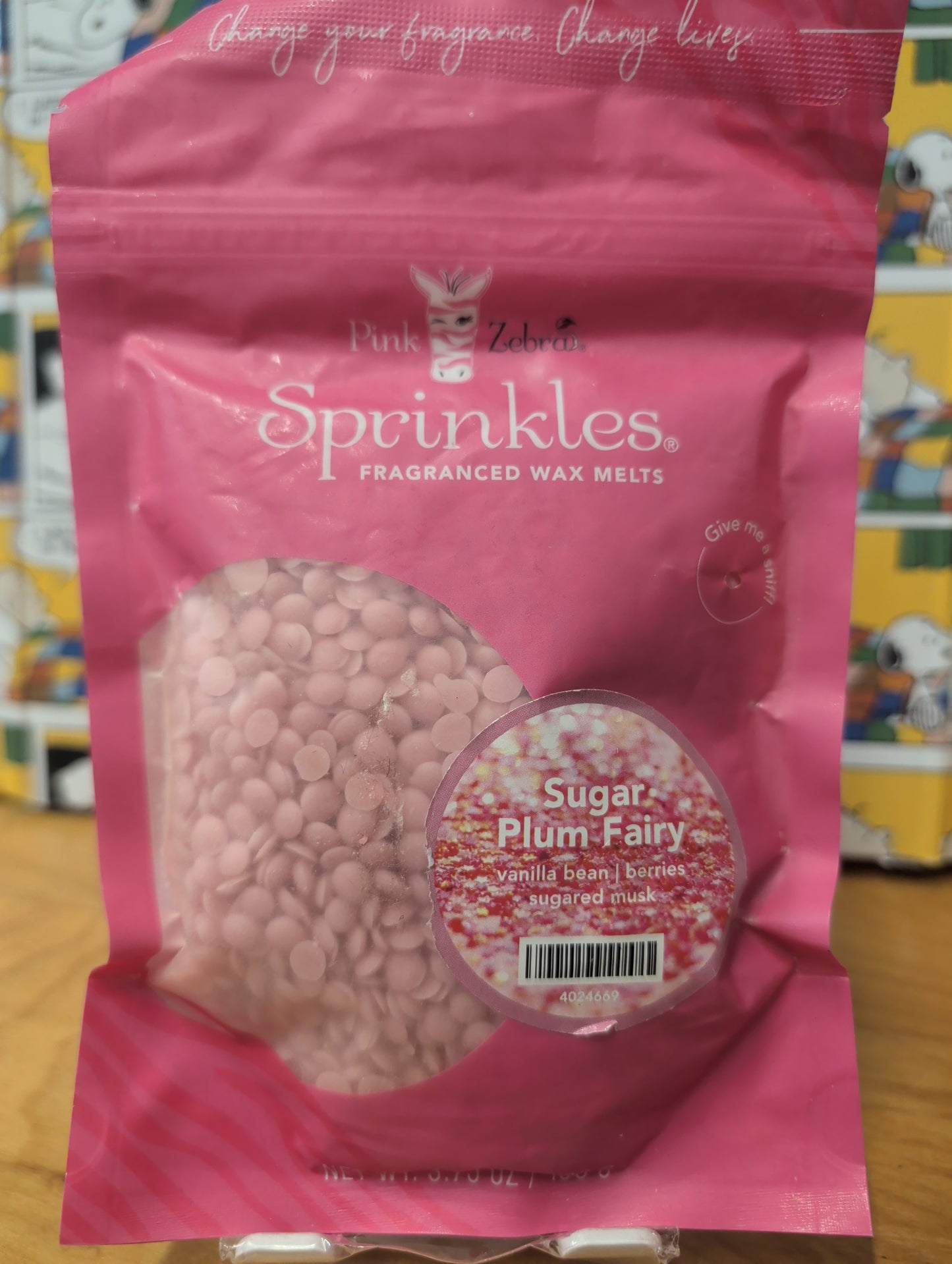 Pink Zebra Sugar Plum Fairy