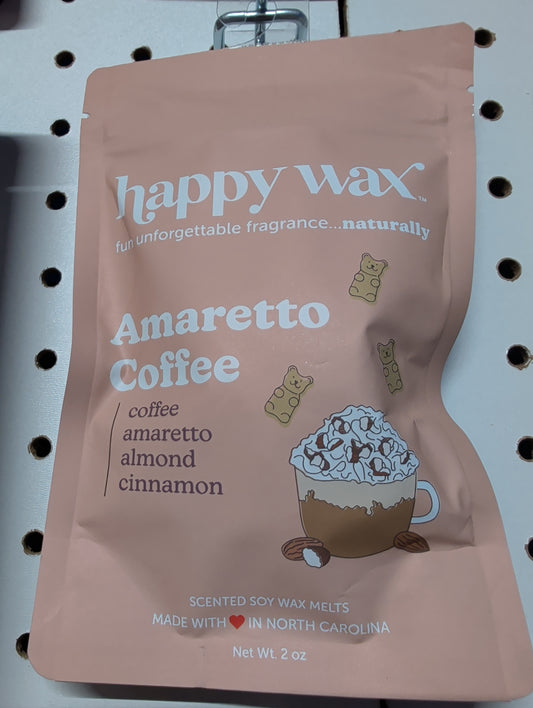 Amaretto coffee. Happy wax