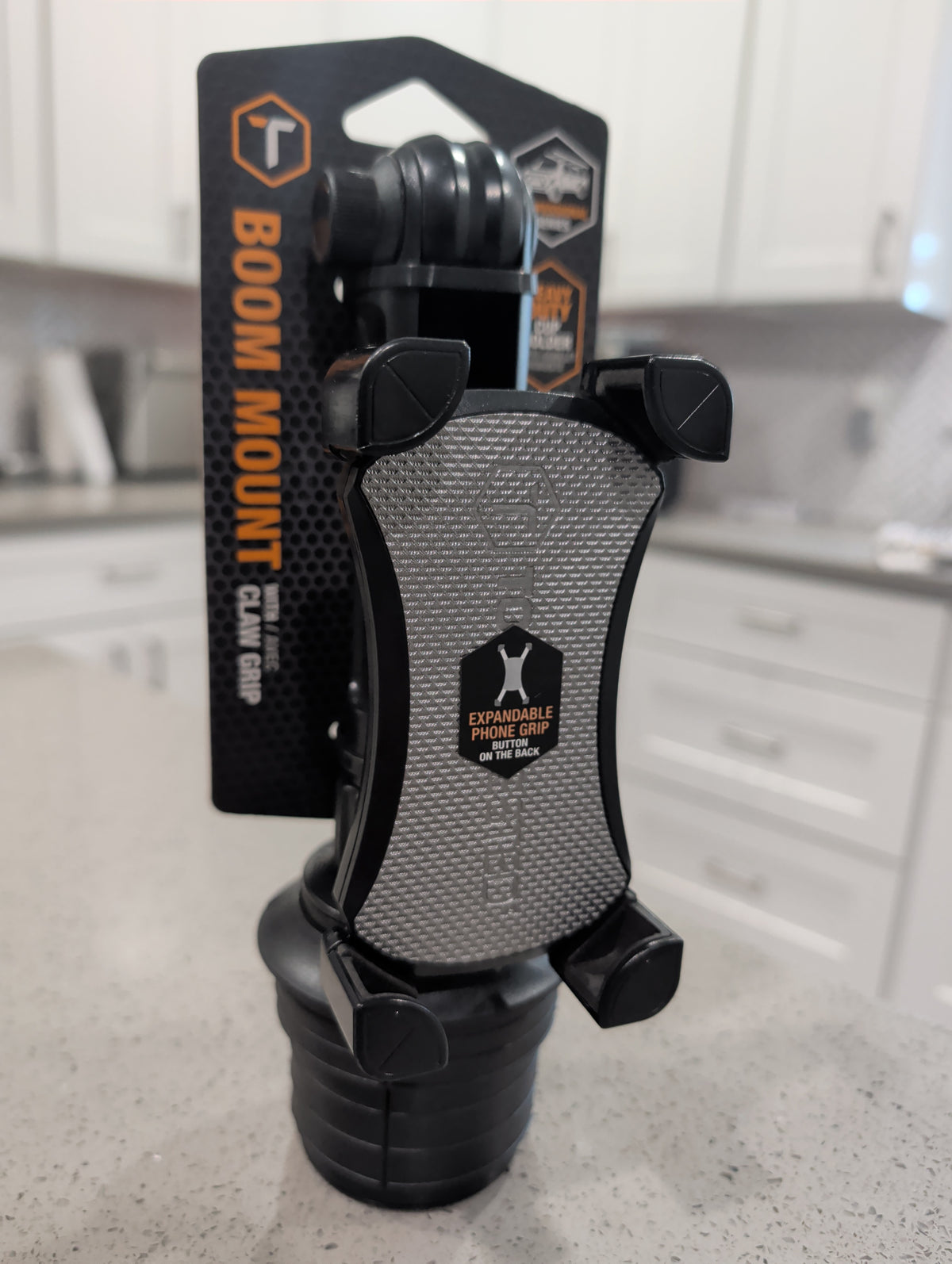 Cell phone holder.
