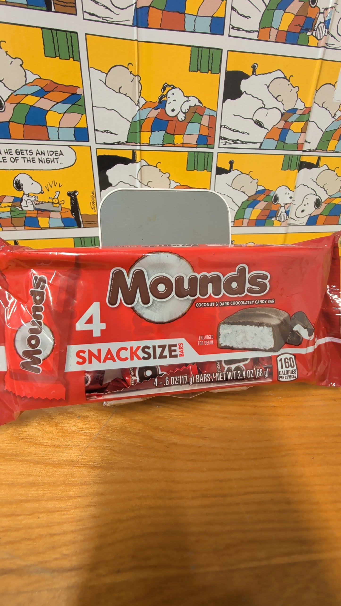 Mounds 4 Snack size
