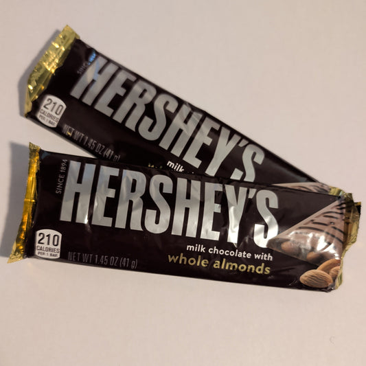 Hershey's Milk Chocolate with almonds 2Pk