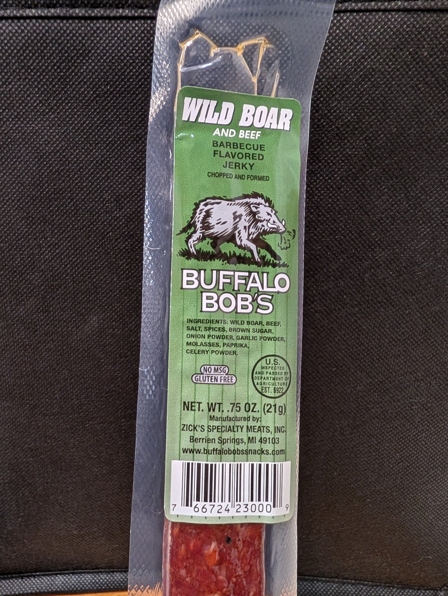 Buffalo Bob's, wild bore bbq jerky bb