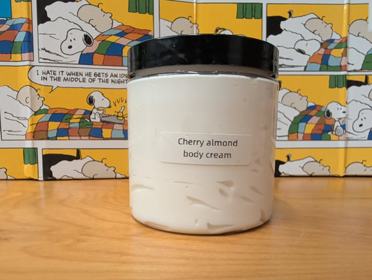 goat company cherry almond body cream