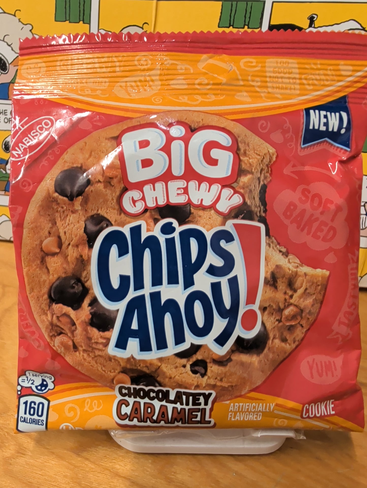 Chips ahoy big chewy caramel