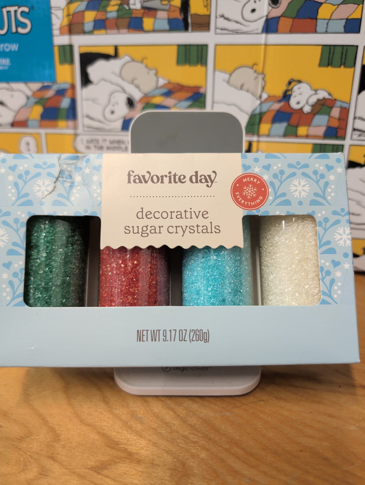 Decorative sugar crystals
