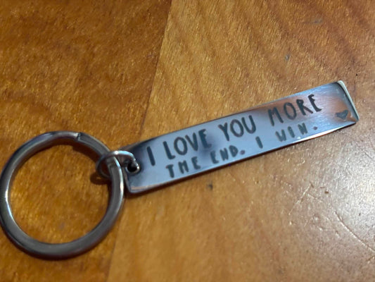 Key Chain, I love you more