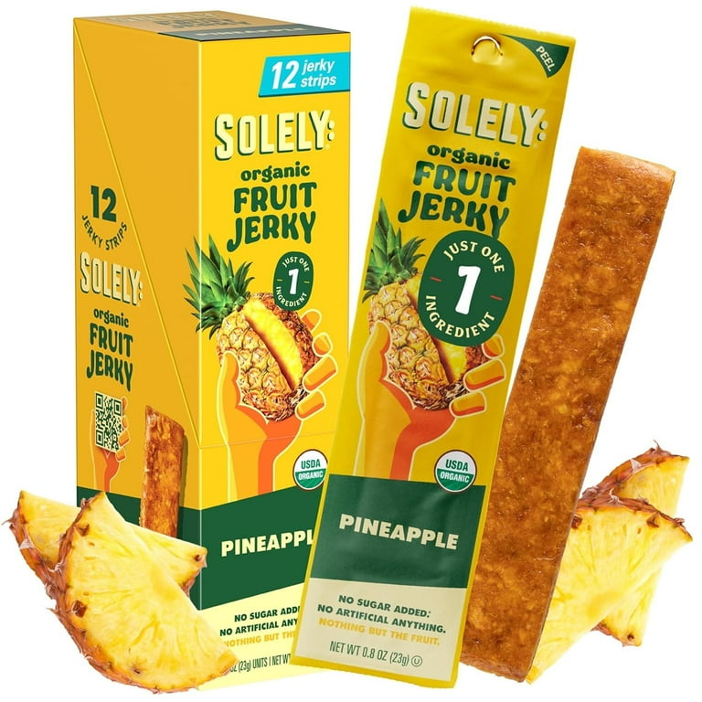 Everyday Supply Co - Solely Fruit - Fruit Jerky Pineapple .8 Oz