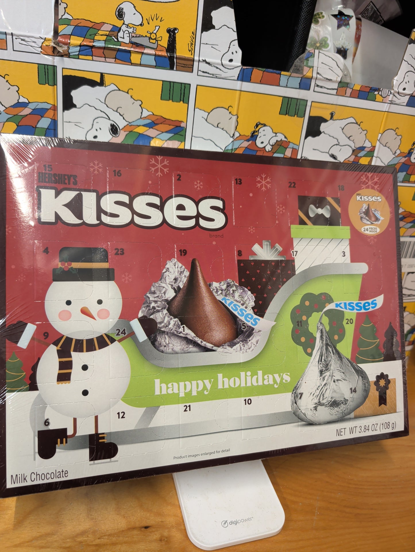 Hershey's Kisses Advent calendar