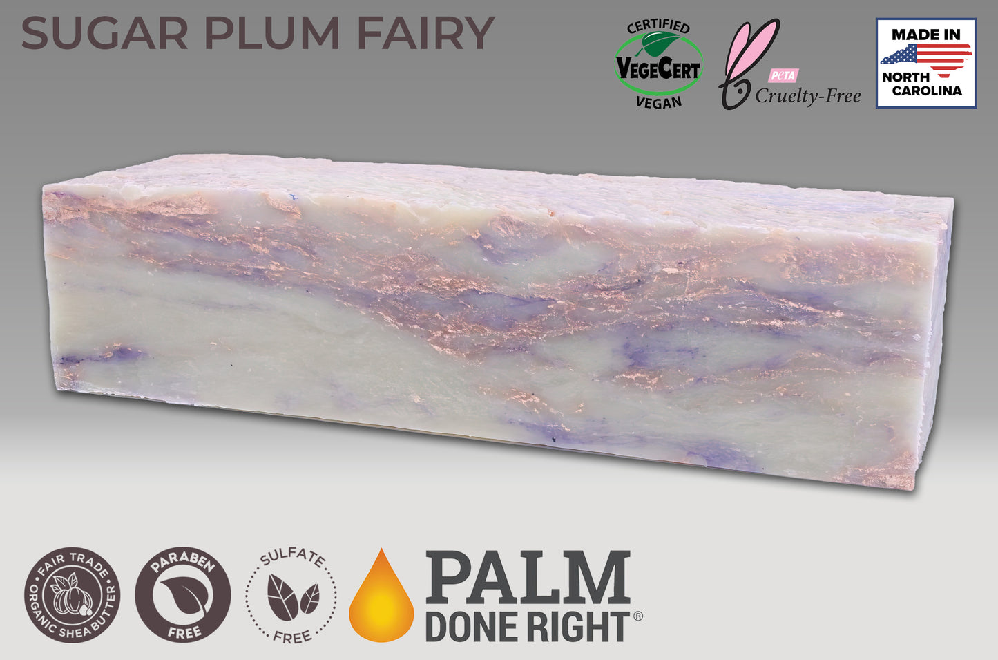 Sugar Plum Fairies Goat Soap